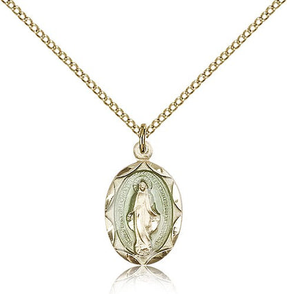 Gold Filled Miraculous Pendant