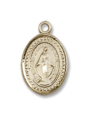 Gold Filled Miraculous Pendant