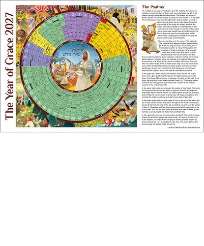 Year of Grace Liturgical Calendar Laminated -2027