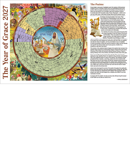 Year of Grace Liturgical Calendar 2027-Paper Notebook Pack of 25