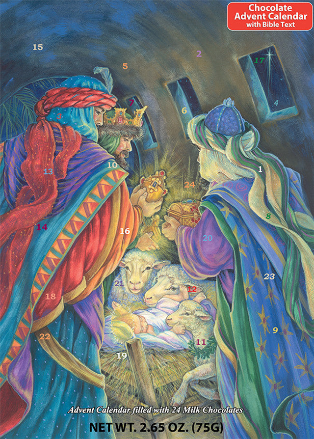 Presenting the Gifts Chocolate Advent Calendar