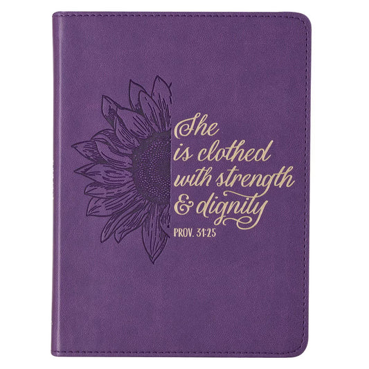 The Strength and Dignity Purple Journal
