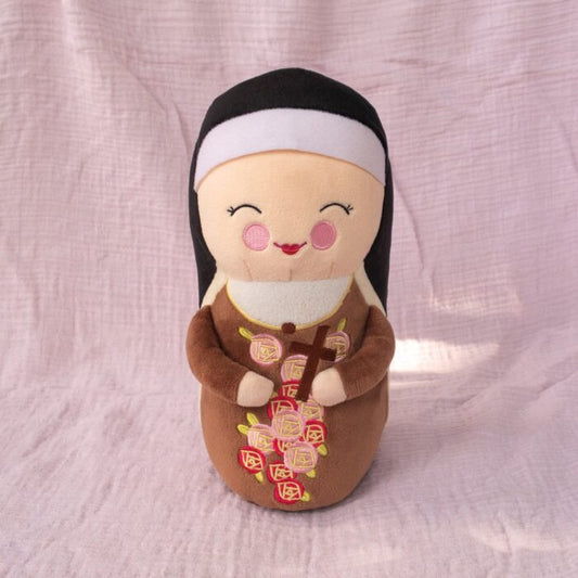 Saint Therese of Lisieux Shining Light Plush Doll